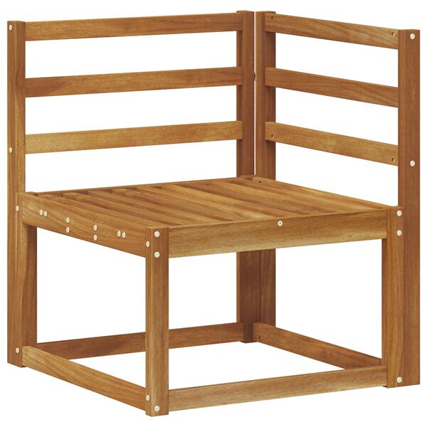 vidaXL Conjunto de sof&aacute;s de exterior 4 pcs Natural