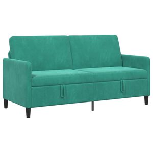 vidaXL Sof&aacute; con almacenamiento 3 plaza Tuquesa 172 x 78 x 87 cm