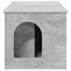 vidaXL Casa para Gatos Concreto 85 x 55 x 50 cm Madera de ingenier&iacute;a