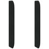 vidaXL Oreja de cabecero Negro 80 x 16 x 4 cm Terciopelo