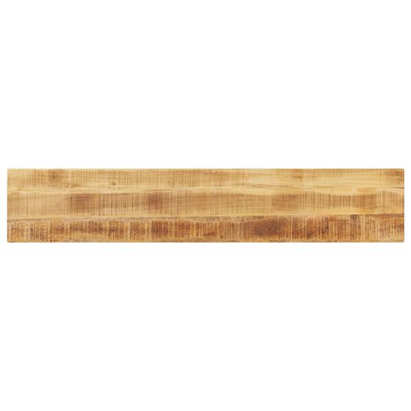 vidaXL Tablero de mesa rectangular madera mango rugosa 160x40x3,8 cm