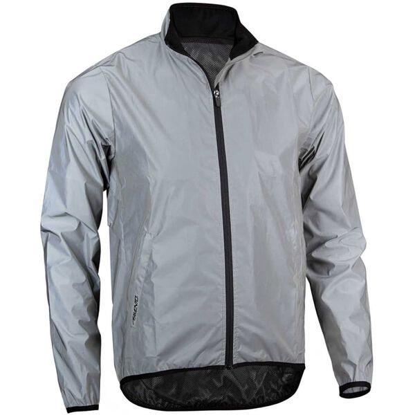 Avento Chaqueta de correr reflectante para hombre XXL 74RC-ZIL-XXL