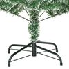 vidaXL &Aacute;rbol de Navidad artificial verde con nieve 210 cm