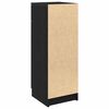 vidaXL Gabinete de Ba&ntilde;o con caj&oacute;n Roble negro 32 x 34 x 90 cm