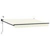 vidaXL Toldo Retr&aacute;ctil El&eacute;ctrico Crema 3,5 x 2 m