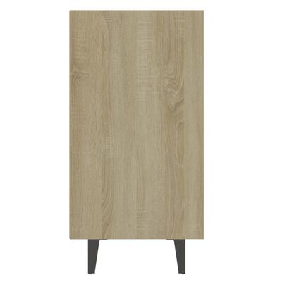 vidaXL Aparador de madera contrachapada roble Sonoma 103,5x35x70 cm
