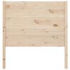 vidaXL Cabecero madera maciza de pino 96x4x100 cm