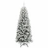vidaXL Árbol de Navidad artificial 240 cm PVC y Plástico y Acero y PE