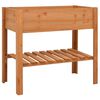 vidaXL Jardinera de madera de abeto 88x43x80 cm