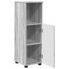 vidaXL Gabinete de Ba&ntilde;o con almacenamiento Gris Sonoma 30 x 35 x 95 cm