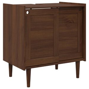 vidaXL Mueble de lavabo BILBAO Marr&oacute;n caramelo 75 x 50 x 80 cm