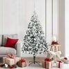 vidaXL &Aacute;rbol de Navidad artificial 180 cm PVC y Acero y Pl&aacute;stico