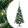 vidaXL &Aacute;rbol de Navidad Artificial Preiluminado Verde 120 cm