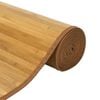 vidaXL Alfombra rectangular bamb&uacute; color natural 60x300 cm