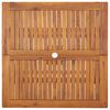 vidaXL Juego de comedor de jard&iacute;n 5 piezas madera maciza de acacia