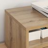vidaXL Soporte para Impresora Roble artesanal 40 x 32 x 24 cm