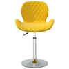 vidaXL Sillas de comedor giratorias 2 uds terciopelo amarillo mostaza