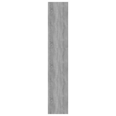 vidaXL Estantería/divisor madera ingeniería gris Sonoma 80x30x166 cm