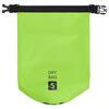vidaXL Bolso acuático impermeable verde 5 L PVC