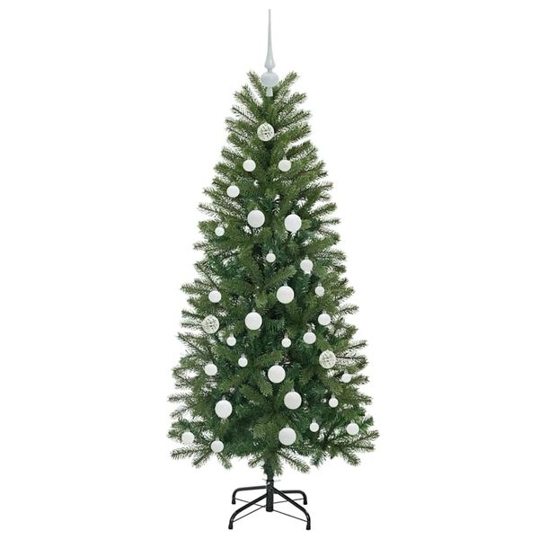 vidaXL &Aacute;rbol de Navidad artificial con 150 LED Verde 150 cm PE y PVC