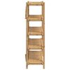 vidaXL Estanter&iacute;a de 5 niveles bamb&uacute; 100x40x150 cm