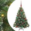 vidaXL &Aacute;rbol de Navidad artificial con 150 LED Verde 120 cm PE y PVC