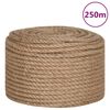 vidaXL Cuerda 100% yute 14 mm 250 m