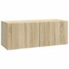 vidaXL Mueble para TV de pared Roble Sonoma 78,5 x 31 x 30 cm
