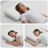 vidaXL Almohada para dormir Liso 60 x 40 x 10 cm Espuma Viscoel&aacute;stica