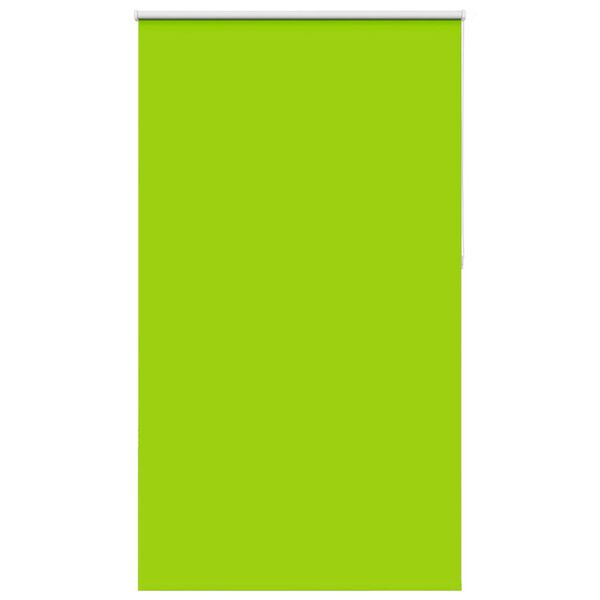 vidaXL Estor Enrollable Opaco hojas verde 135x210cm Tela Ancho 131,6cm