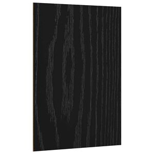 vidaXL Paneles Decorativos 12 uds. Roble Negro 21 x 30 x 0,27 cm