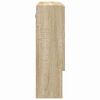 vidaXL Armario con espejo de baño Roble Sonoma 80 x 17 x 55 cm