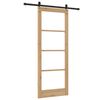 vidaXL Puerta Corredera ORKDAL Natural 83 x 211 cm