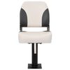 vidaXL Asiento para barco con pedestal giratorio 360&deg;