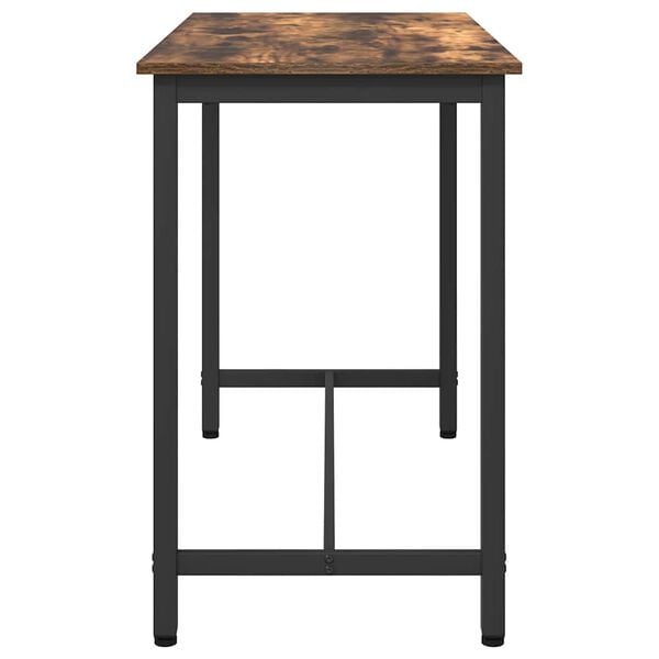 vidaXL Mesa Roble ahumado 100 x 50 x 76,5 cm