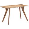 vidaXL Mesa de comedor madera maciza de acacia 120x58x76 cm