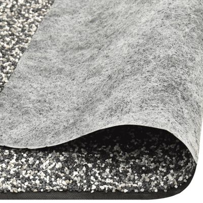 vidaXL Revestimiento de piedra gris 500x60 cm