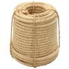 vidaXL Cuerda 100% sisal 20 mm 100 m