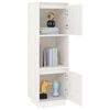 vidaXL Aparador alto de madera maciza de pino banco 38x35x117 cm