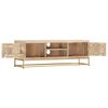 vidaXL Mueble para TV de madera maciza de mango 120x30x40 cm