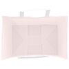 vidaXL Bolsas de papel con asas 50 uds rosa 32x22x28 cm