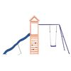 vidaXL Parque infantil de exterior madera maciza Douglas