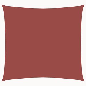 vidaXL Toldo de vela cuadrado de tela Oxford 2x2 m terracotta
