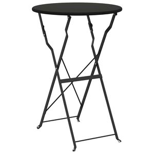 vidaXL Mesa de Bistr&oacute; Antracita &Oslash; 50 x 71 cm