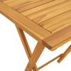 vidaXL Juego Bistro de Jardín 3 pcs Marrón Madera de Acacia Sólida