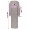 vidaXL Bata KINN Gris XXL Algodón