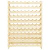 vidaXL Botellero madera maciza de pino 83x29x112 cm