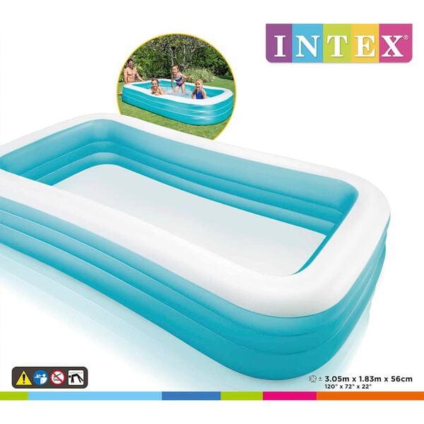 Intex Piscina familiar Swim Center 305x183x56 cm