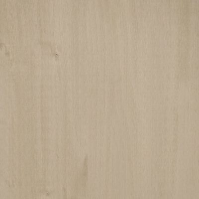vidaXL Aparador HAMAR madera de pino maciza marrón miel 85x35x80 cm