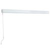 vidaXL Toldo de carrete manual color crema 300x250 cm